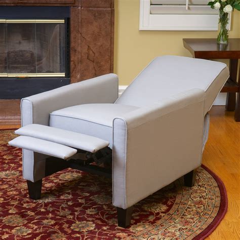 living room chairs with fabric & metal legs|custom made with fabric recliners.